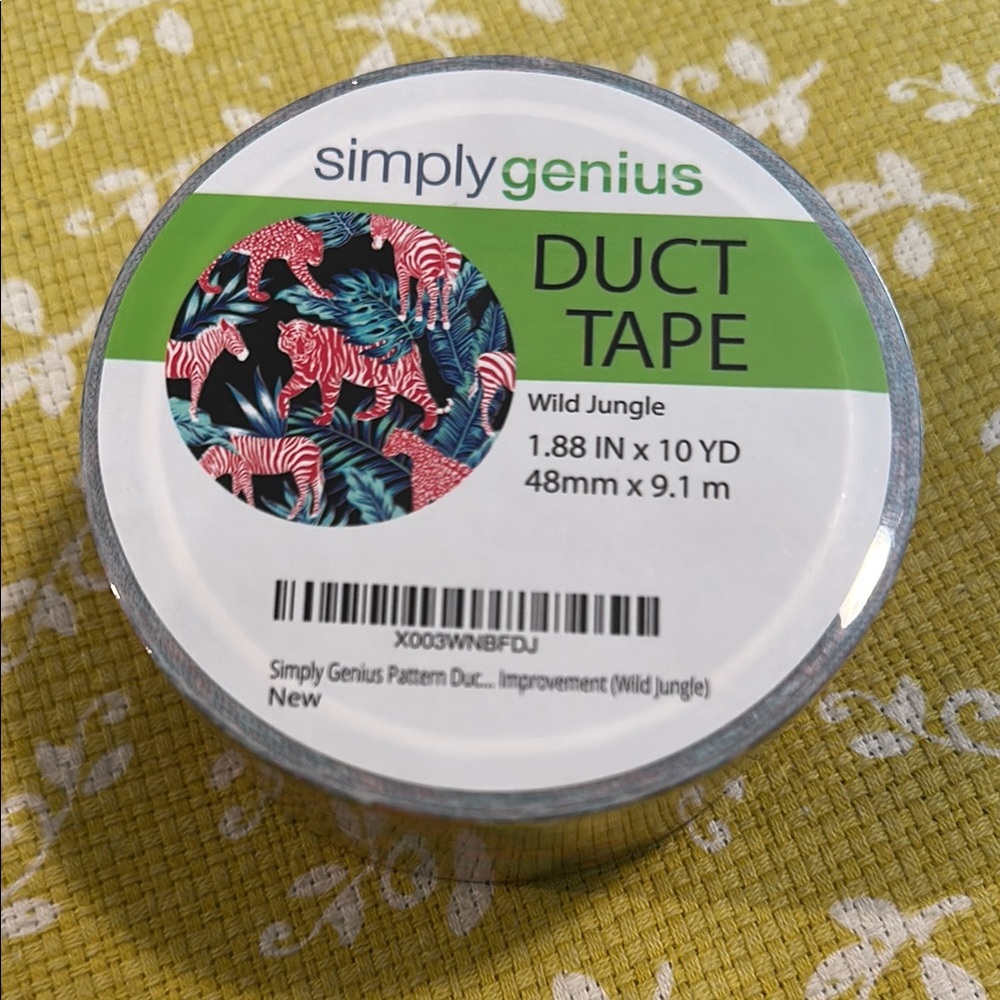 Simply Genius Jungle Duct Tape with Extra goodies!